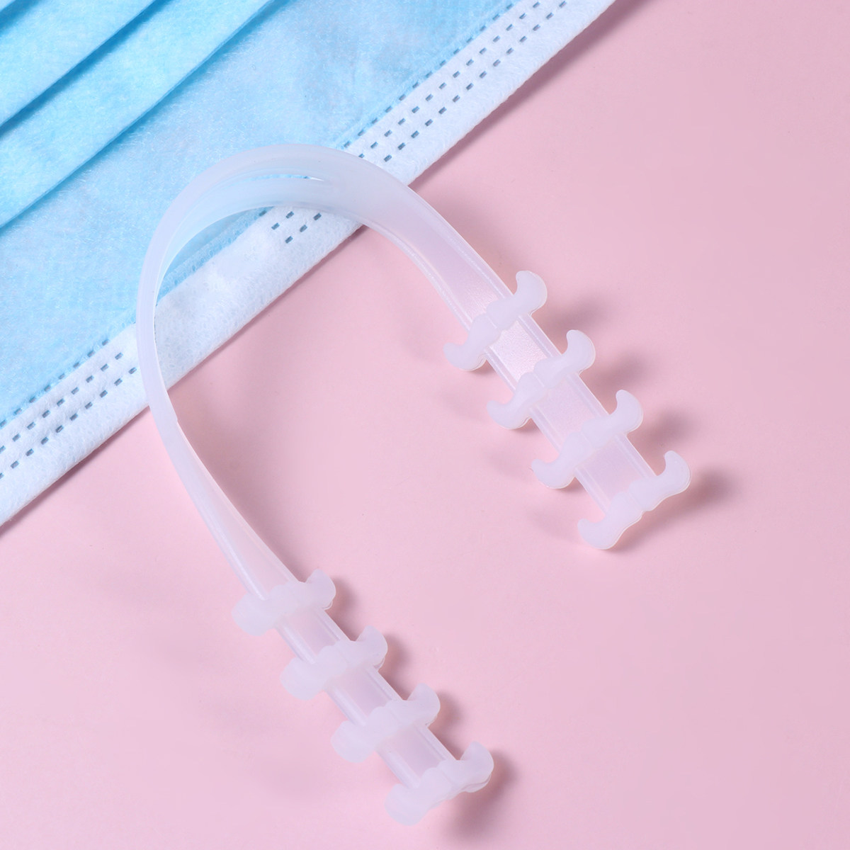 Mask Ear Saver Strap - 6個入りマスク延長ストラップ、頑丈なプラスチック製調整可能なバックル、あらゆるマスクスタイルに対応、耳に優しく快適な密着性、鼻と口を保護