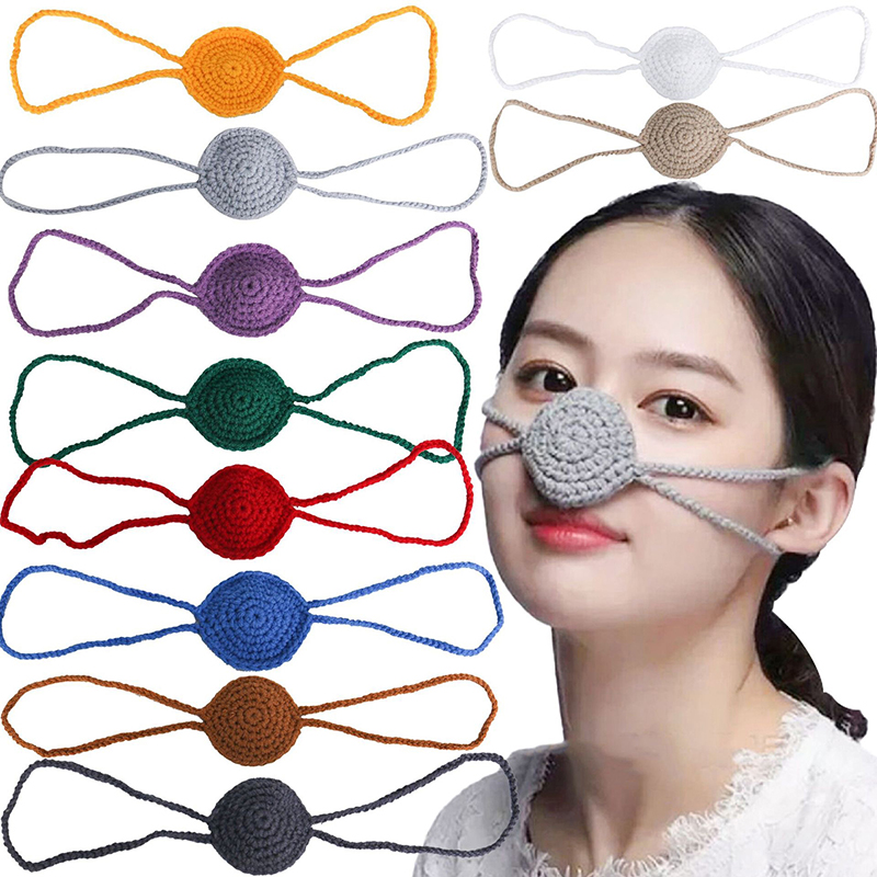 Anti Pollution Mask - ノーズウォーマーカバー屋外暖かさ不凍液鼻プロテクターガードノーズウォーマーシールドスキー用面白いパーティー調節可能なフィット感