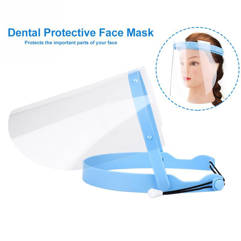 Anti Pollution Mask - 歯科用保護フェイス歯科用フェイスシールド 10 個付き取り外し可能なフェイスシールド防曇防塵交換カバー歯科医ツール