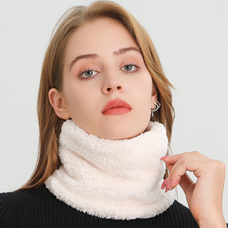 Kids Face Mask - カシミヤ暖かいカラーリング冬のスカーフ固体ぬいぐるみ厚いアウトドアスポーツ男性女性子供ネッカチーフフルフェイスマスクマフラー
