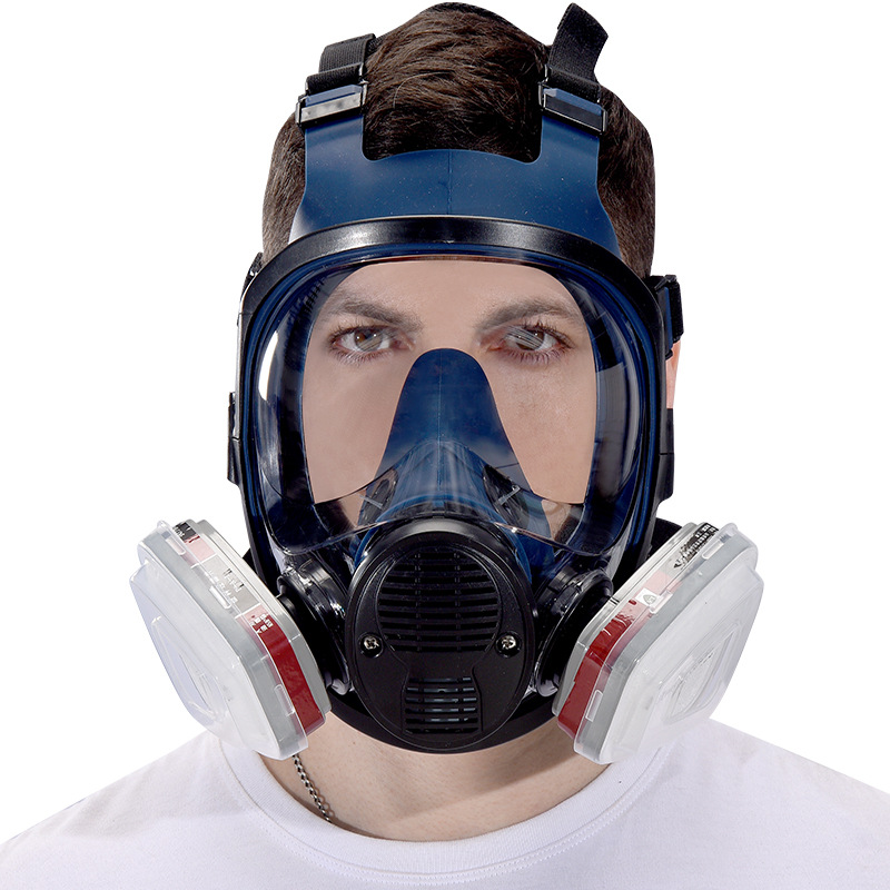 フィルター付きA8ガスマスク、フルフェイス呼吸マスク、建設工 - Dust Mask Construction のレビューと価格
