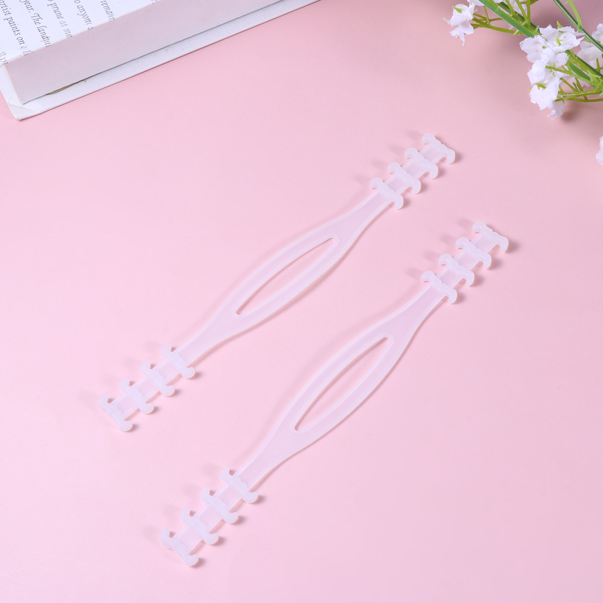 6個入りマスク延長ストラップ、頑丈なプラスチック製調整可能な - Mask Ear Saver Strap のレビューと価格
