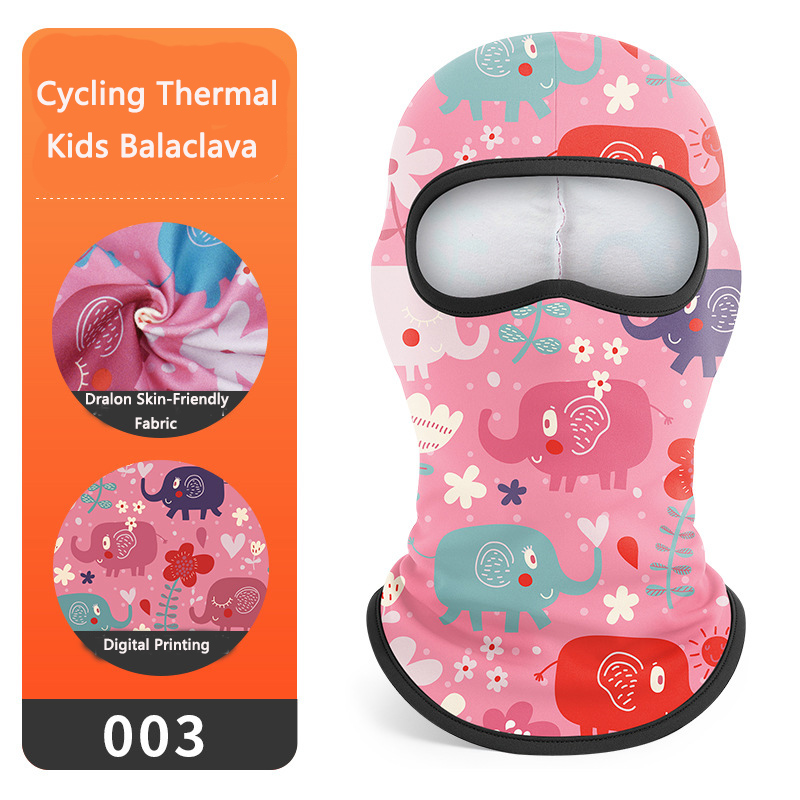 1/2/3個入り 子供用バラクラバ 冬用マスク 防風 スキー - Kids Face Mask のレビューと価格