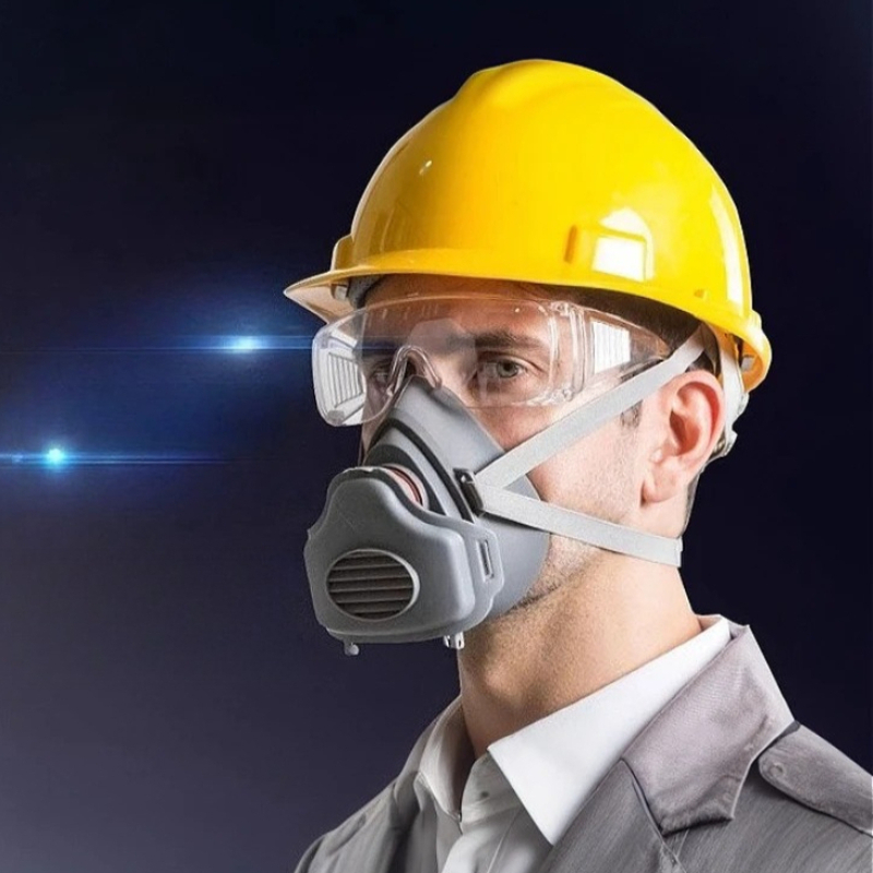 防塵マスク 防塵作業用安全ゴムマスク ハーフフェイス防塵マス - Kn95 Respirator Mask のレビューと価格