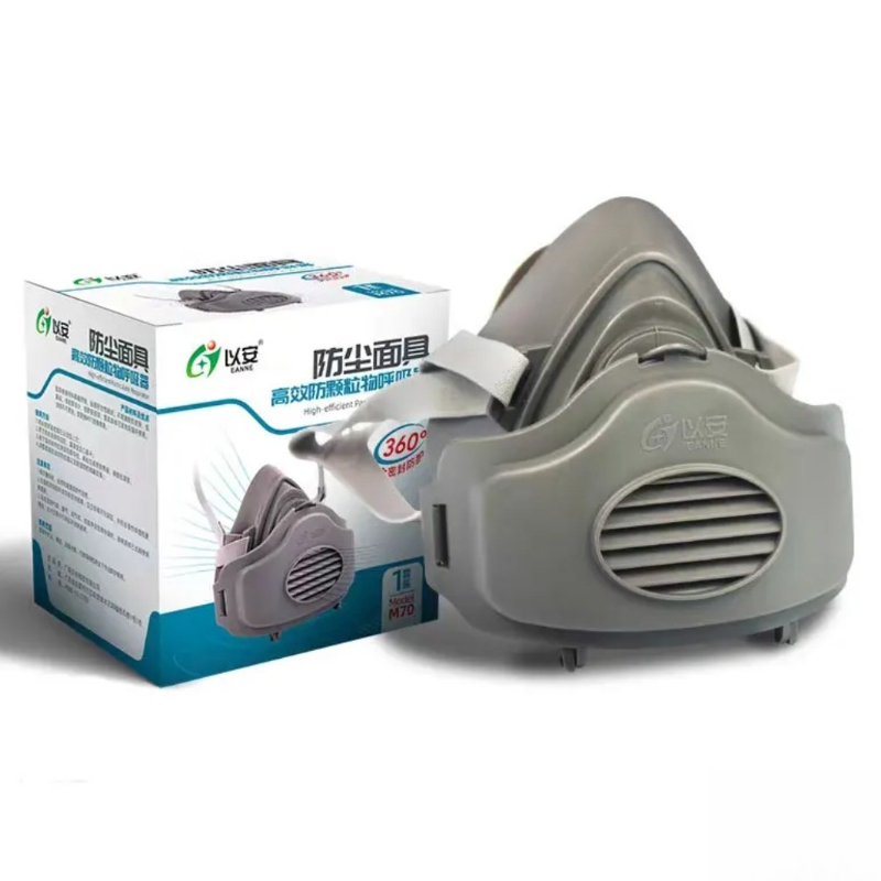 防塵マスク 防塵作業用安全ゴムマスク ハーフフェイス防塵マス - Kn95 Respirator Mask のレビューと価格