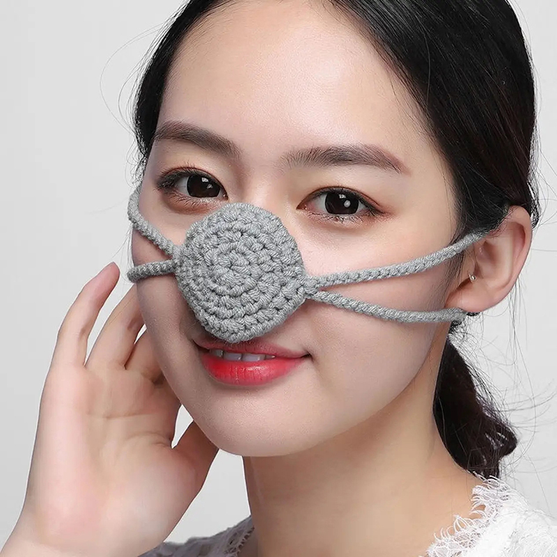 ノーズウォーマーカバー屋外暖かさ不凍液鼻プロテクターガードノ - Anti Pollution Mask のレビューと価格