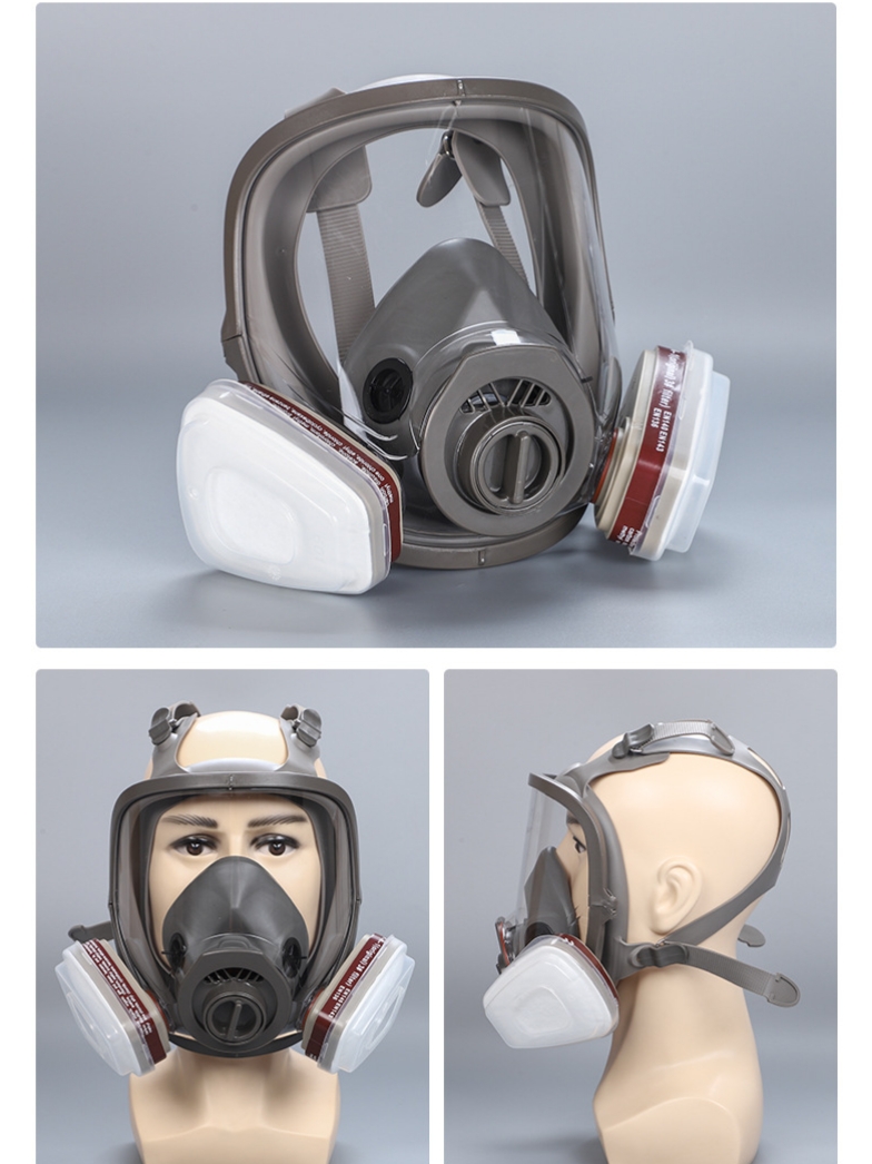 フルフェイスガスマスクサバイバルケミカルレスピレーター、40 - Dust Mask Construction のレビューと価格