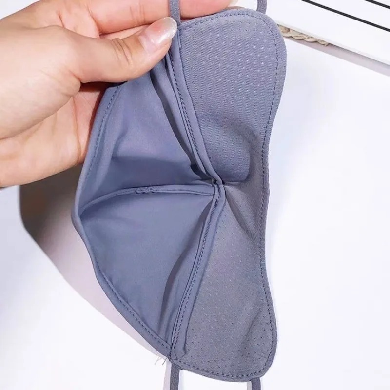 UVカット ソリッドアイスシルク フェイスシールド、夏用通気 - Sports Mask Breathable のレビューと価格