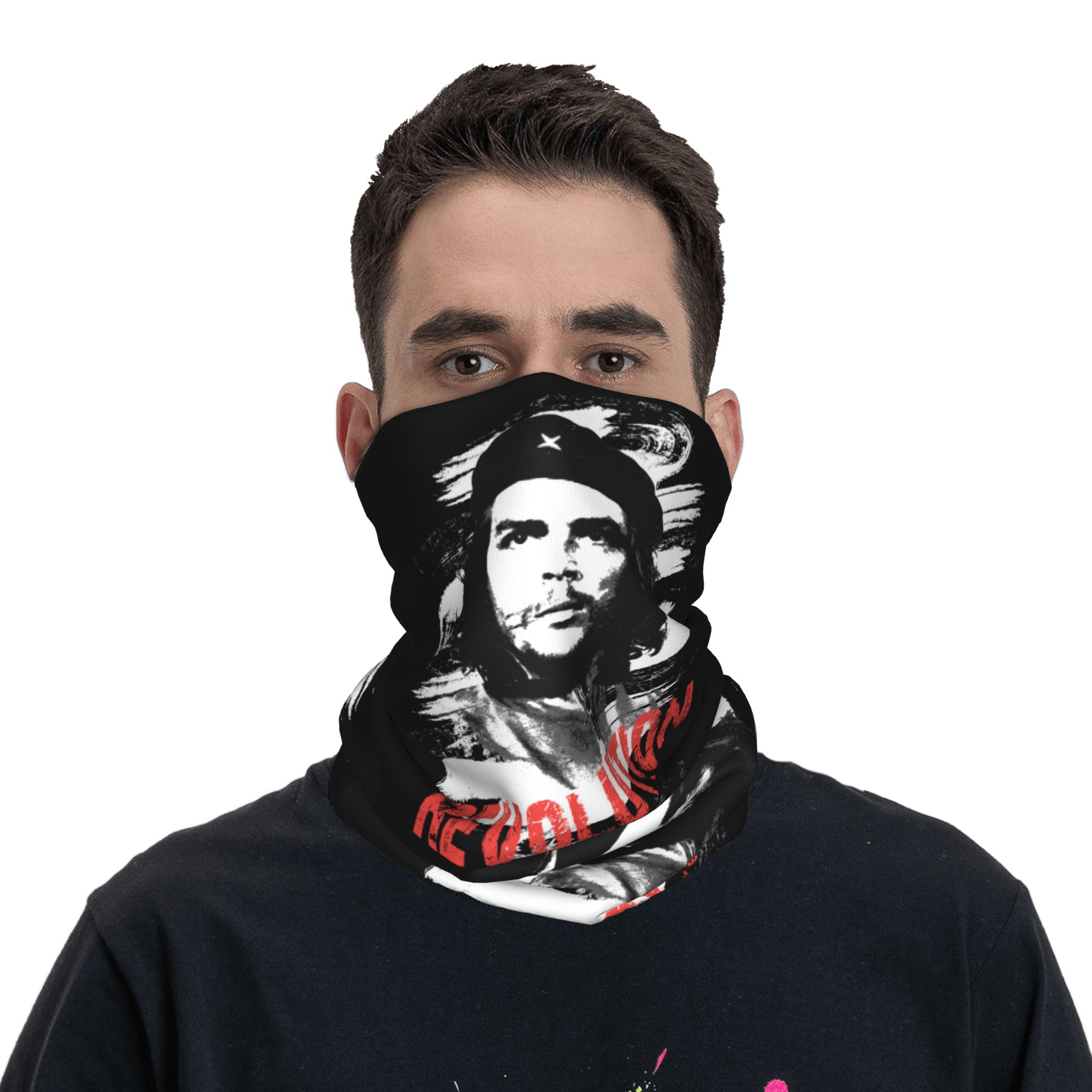 カスタムチェ・ゲバラ革命バンダナネックウォーマー男女兼用冬用 - Neck Gaiter Face Cover のレビューと価格