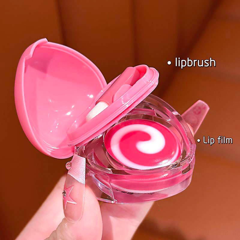 ラックゴー ハート ダブルカラー リップマスク：ピンク色の唇 - Kids Face Mask のレビューと価格