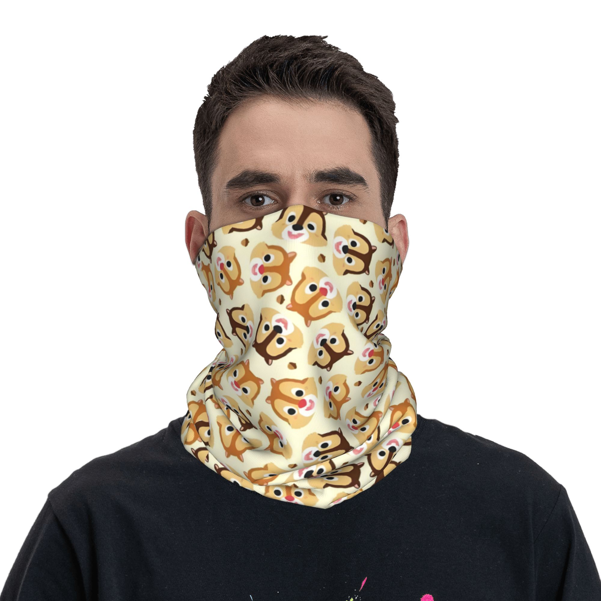 カスタムクラシック C-チップと D-デール バンダナ ネッ - Neck Gaiter Face Cover のレビューと価格
