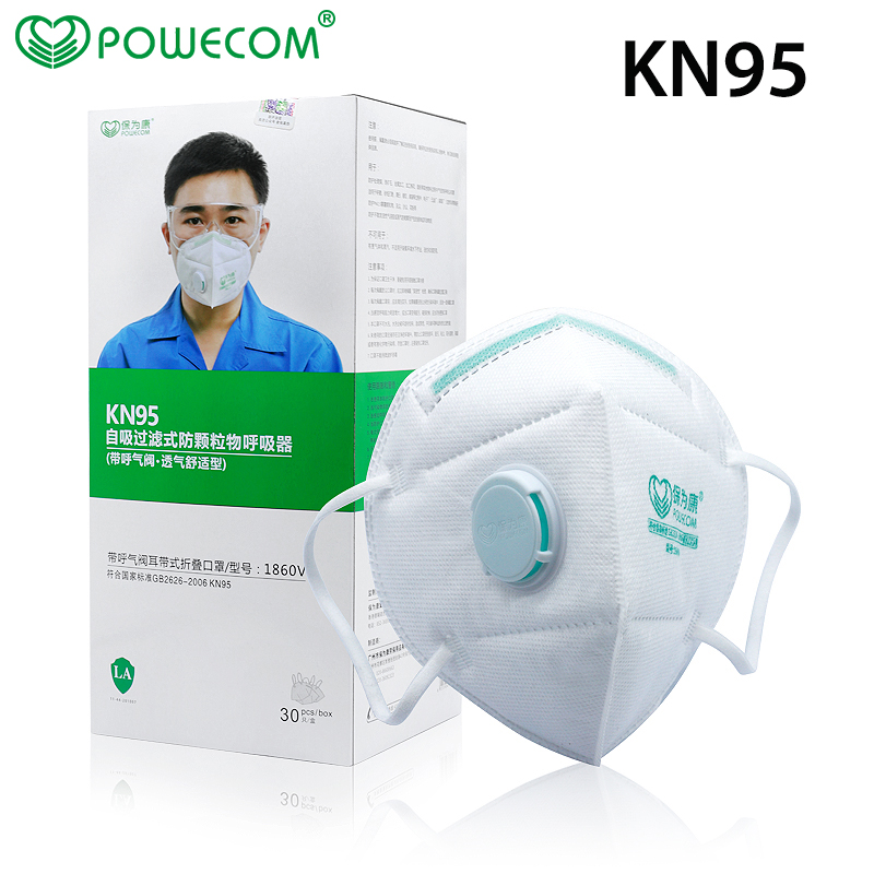 通気性のあるマウスマスク,30ピース/箱powecom保護k - Anti Pollution Mask のレビューと価格