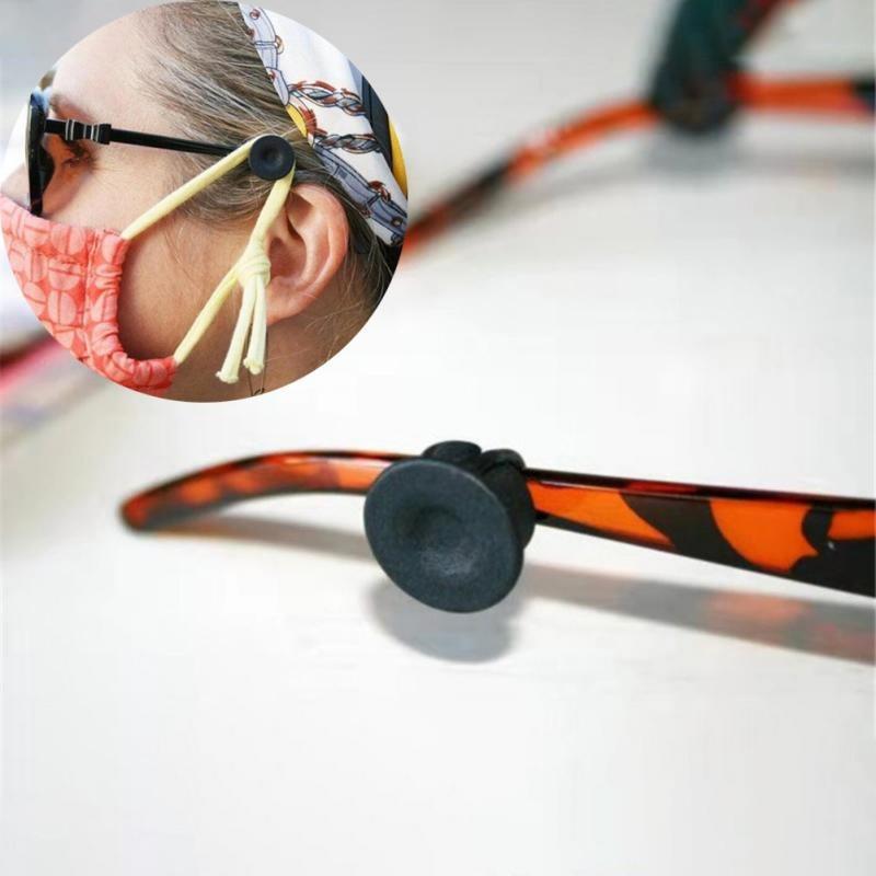 2セット調整可能なシリコン製イヤーセーバーマスクフック、メガ - Mask Ear Saver Strap のレビューと価格